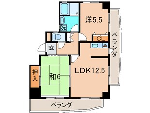 ファミリーハウス勝山の物件間取画像